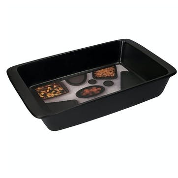 Caviar Oven to Tableware Lasagne Dish 40 x 25cm, Black