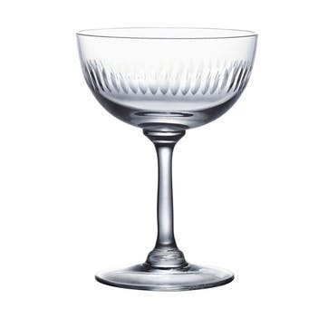 Spears Set of 6 Champagne Glasses 150ml, Clear