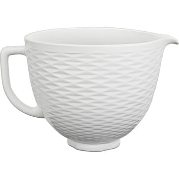 Ceramic Embossed Mixing Bowl, 4.7L