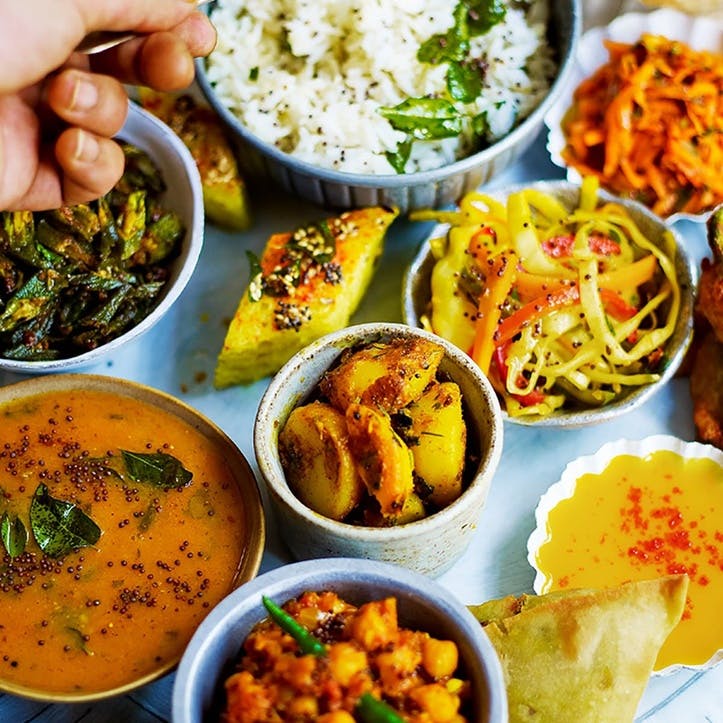 North Indian Thali Class for Two at Jamie Oliver's Cookery School