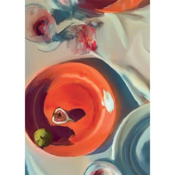 Fine Dining Art Print 70 x 100cm,