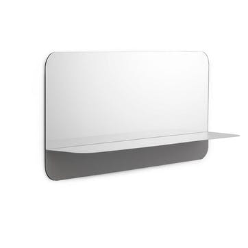 Mirror, H40 x D17cm, Normann Copenhagen, Horizon, Grey