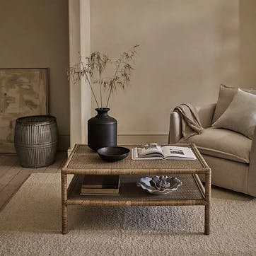 Cartmel Large Coffee Table H68cm , Natural