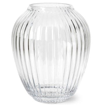 Hammershøi Vase H18.5cm, Clear