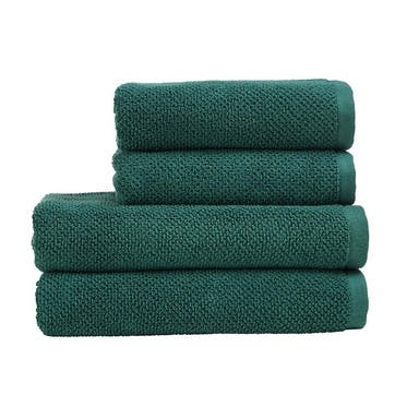 Brixton Bath Towel, Emerald