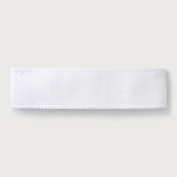 Spa Accessories White Organic Cotton Spa Hair Band, W69 x L6cm, White