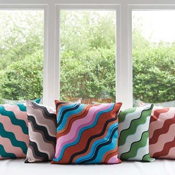 Linen Cushion H50 x W50cm, Multi