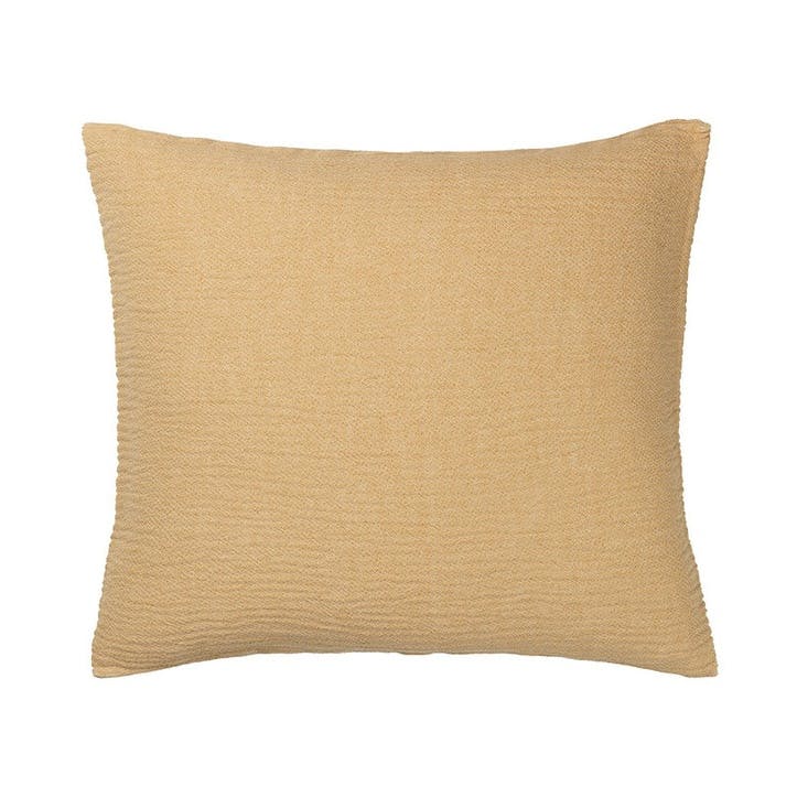 Thyme Cushion Cover, 50cm x 50cm, Yellow