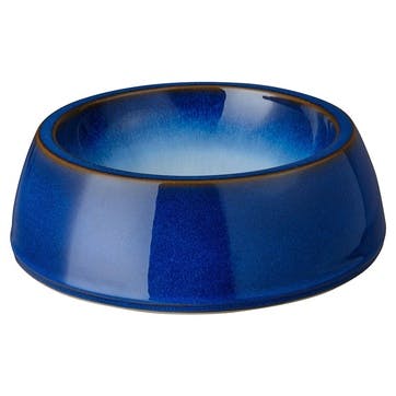 Blue Haze Pet Bowl, D21 x H7cm, Blue