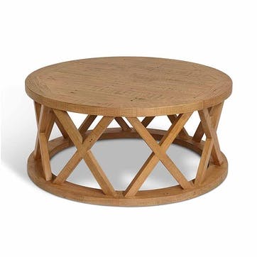 Oxhill Round Coffee Table D100cm, Natural