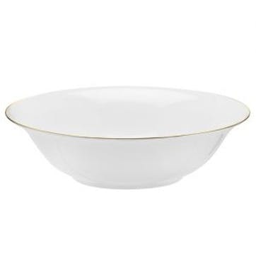 Serendipity Open Vegetable Bowl, Platinum