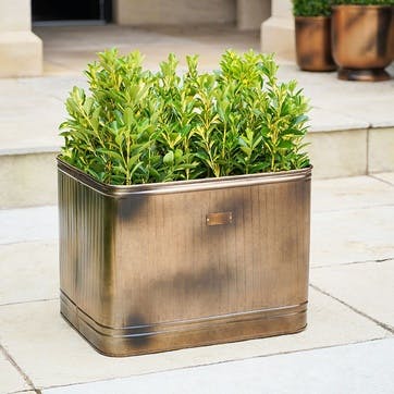 Hampton Planter D50cm, Copper