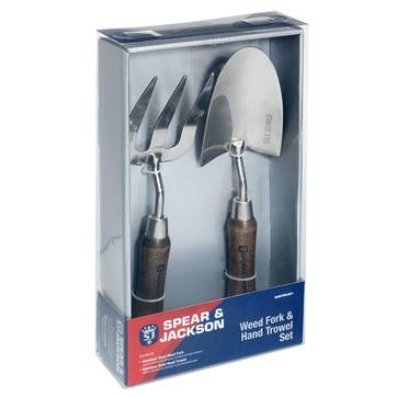 Stainless Steel Trowel and Weed Fork Set