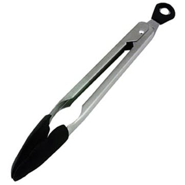Silicone Tongs, Light Grey