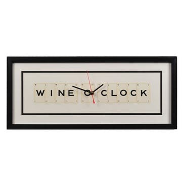 'Wine O'Clock' Clock