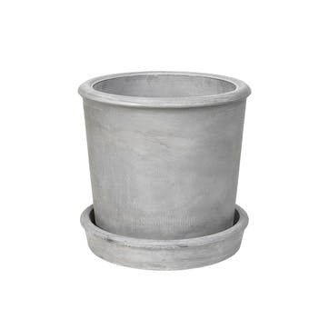 Rolf Planter D37 x H37cm, Charcoal