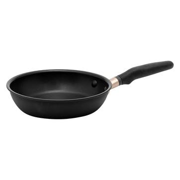 Accent Hard Anodised Frying Pan 20cm, Black