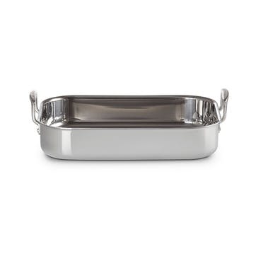 Classic 3-ply  Rectangular Roaster, 35cm, Stainless Steel