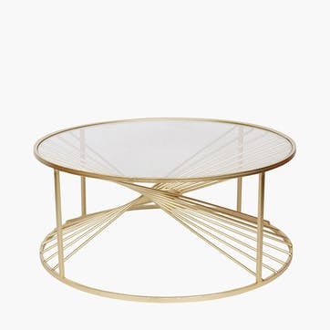 Liberty Coffee Table , Gold