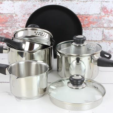 Vista, Draining Saucepan Set, 5 Pieces