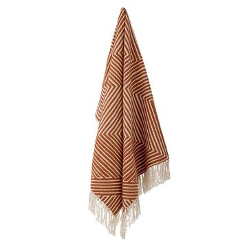 Maddeleine Throw 125 x 150cm, Orange