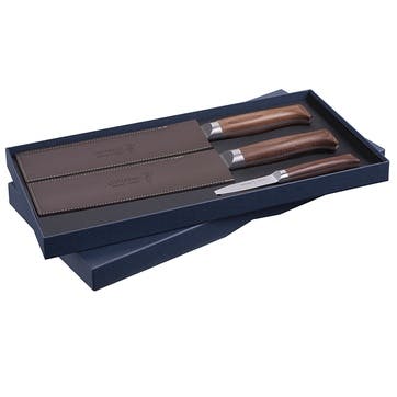 Les Forgés Trio Knife Set, Multi