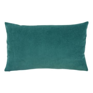 Cushion, 40 x 65cm, Vivaraise, Elise Velvet, green/grey