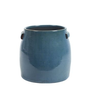 Tabor Pot H28cm, Blue