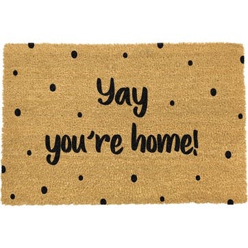 Yay You,re Home!, Doormat