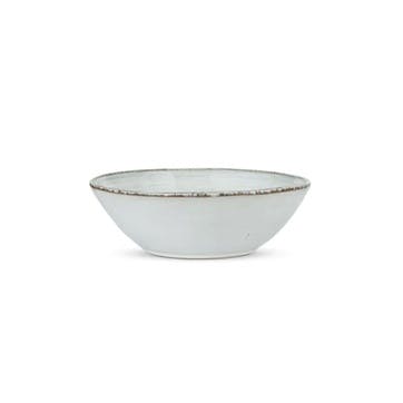 Dhanuk Ceramic Cereal Bowl, Cream, 18.5cm