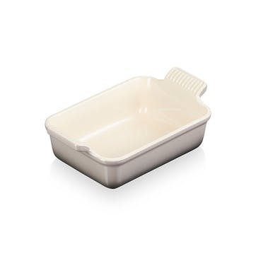 Stoneware Rectangular Dish - 19cm; Flint