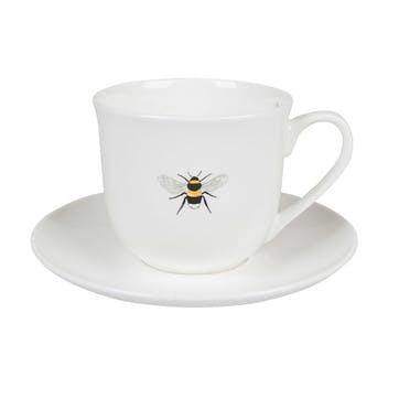 'Bees' Teacup & Saucer, Small