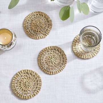 Seagrass Set of 4 Coasters