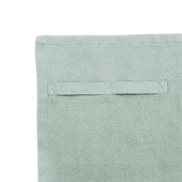 Herringbone Set of 4 Napkins 30 x 40cm, Dusty Mint