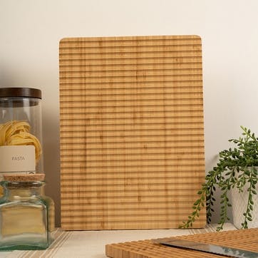 Bamboo Chopping Board L13.5cm X W13.5cm, Natural