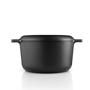 Nordic Kitchen Casserole Pot  D20cm, Black