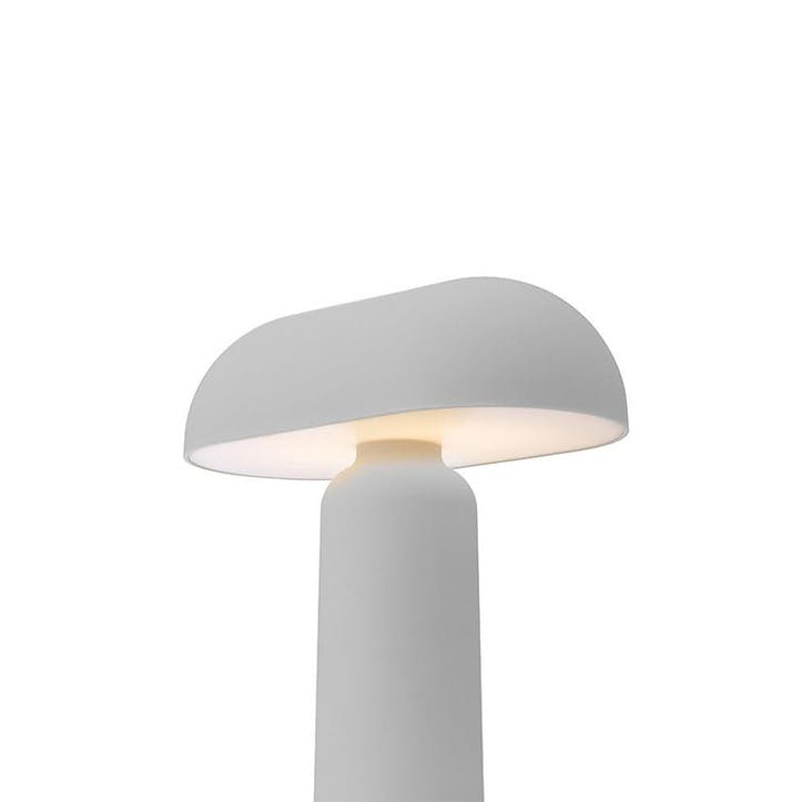 Porta Table Lamp H23.5cm, Grey