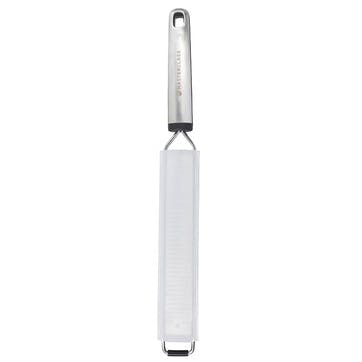 Soft Grip Non-Clogging Zester 30cm, Stainless Steel