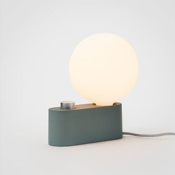 Alumina Lamp with Sphere, Sage