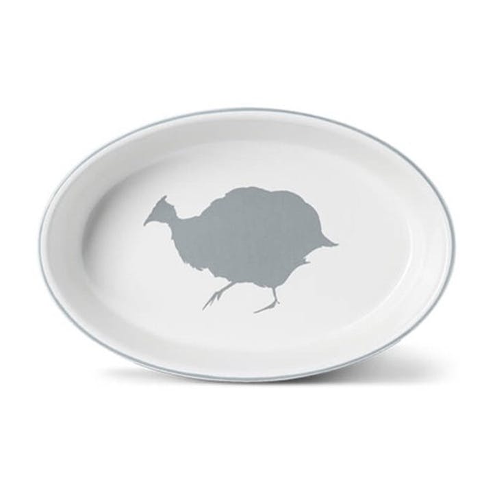 Guinea Fowl Oval Dish