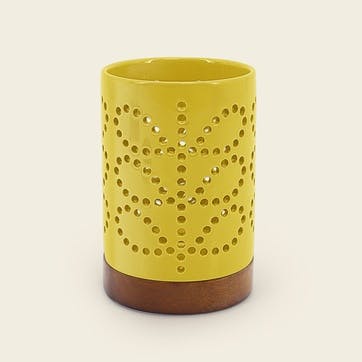 Linear Stem Ceramic Lantern , Sunflower