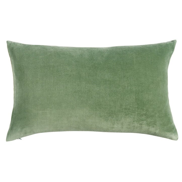 Jaipur Cushion 30 x 50cm, Jade