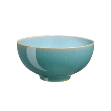 Azure Rice Bowl, 13cm, Blue