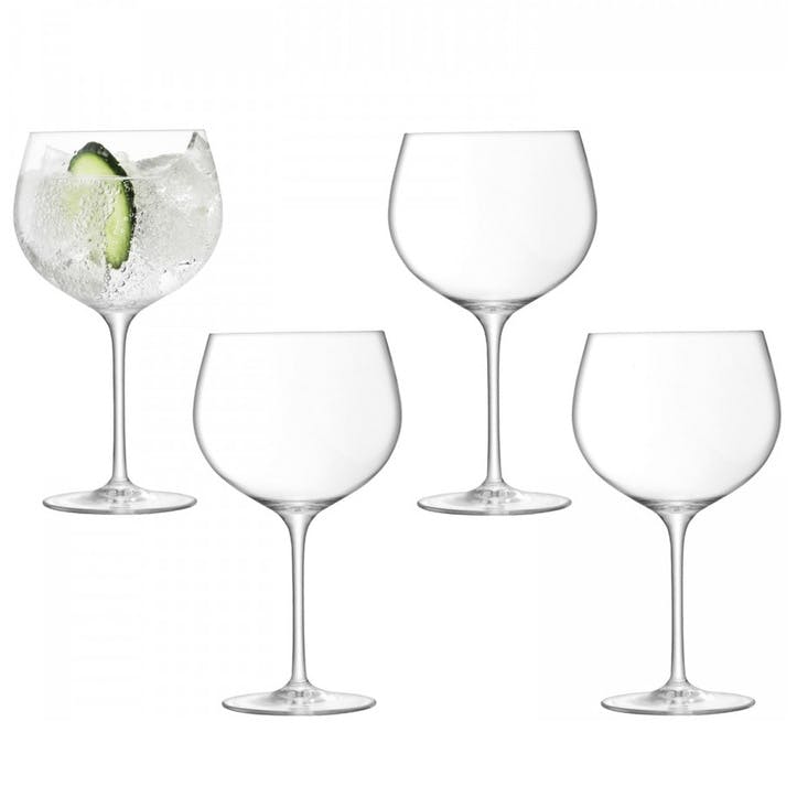 Gin Balloon Glass Set of 4, 680ml