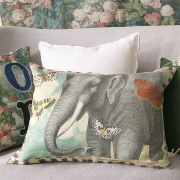 John Derian Elephant's Trunk Sky Cushion