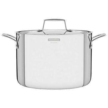 Grano Tri-Ply Stock Pot, Stainless Steel, 24cm