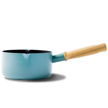 Mayflower Ceramic Non-Stick Milkpan with 2 spouts - 16cm