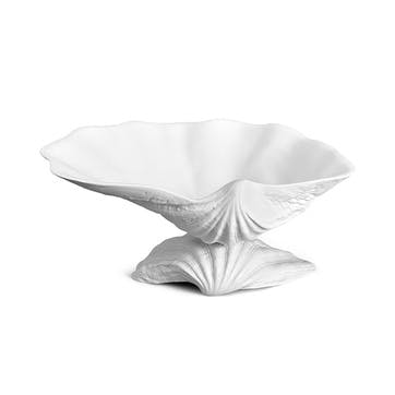 Neptune Bowl L27 x W19cm , White