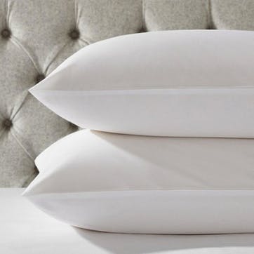 Pillowcase, Essentials, Egyptian Cotton, White, Standard