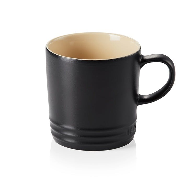 Stoneware Mug - 350ml; Satin Black